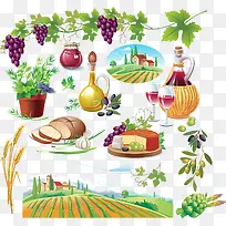 矢量食物-空若网 矢量食物-空若网