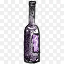 手绘酒瓶创意设计-空若网 手绘酒瓶创意设计-空若网