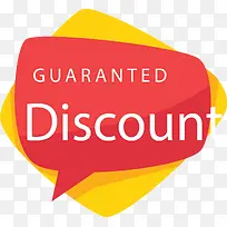 红黄色折扣促销标签-空若网 红黄色折扣促销标签-空若网