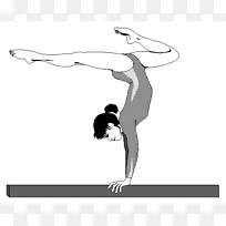 艺术体操地板剪贴画.体操形象-空若网 艺术体操地板剪贴画.体操形象-空若网