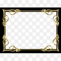 欧式复古相框免抠素材-空若网 欧式复古相框免抠素材-空若网