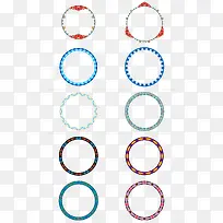 圆形边框-空若网 圆形边框-空若网