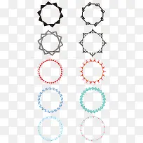 精美圆形边框-空若网 精美圆形边框-空若网