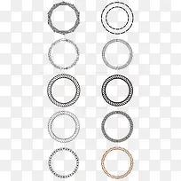 简约圆形边框-空若网 简约圆形边框-空若网