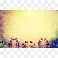 复古鲜花背景边框-空若网 复古鲜花背景边框-空若网