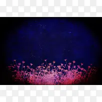 怀旧植物花纹背景-空若网 怀旧植物花纹背景-空若网