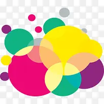 彩色艺术感波点花纹-空若网 彩色艺术感波点花纹-空若网