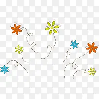 卡通手绘花纹线条-空若网 卡通手绘花纹线条-空若网