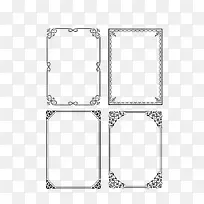 矢量花纹框-空若网 矢量花纹框-空若网