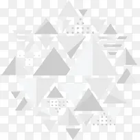 灰色三角形几何花纹-空若网 灰色三角形几何花纹-空若网