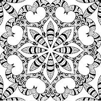 时尚印花矢量-空若网 时尚印花矢量-空若网