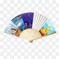 旅游折扇设计-空若网 旅游折扇设计-空若网