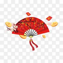 扇子背景-空若网 扇子背景-空若网