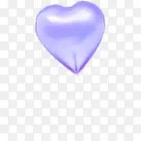蓝色爱心卡通气球-空若网 蓝色爱心卡通气球-空若网