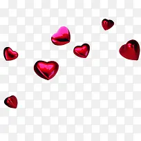 粉色爱心气球七夕-空若网 粉色爱心气球七夕-空若网