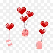 礼盒上的爱心-空若网 礼盒上的爱心-空若网