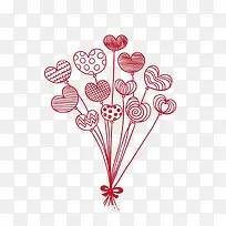 手绘气球-空若网 手绘气球-空若网