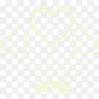 矢量情人节爱心气球-空若网 矢量情人节爱心气球-空若网