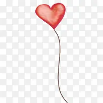 爱心气球-空若网 爱心气球-空若网