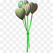 漂浮爱心气球-空若网 漂浮爱心气球-空若网