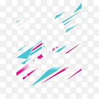 彩色碎片漂浮素材-空若网 彩色碎片漂浮素材-空若网