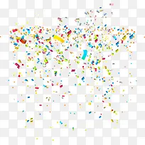 节日彩色碎片-空若网 节日彩色碎片-空若网