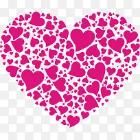 粉色温馨爱心设计造型-空若网 粉色温馨爱心设计造型-空若网