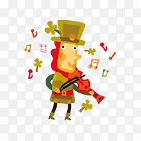 矢量装饰插画节日气氛-空若网 矢量装饰插画节日气氛-空若网