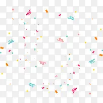 卡通彩色螺旋碎片-空若网 卡通彩色螺旋碎片-空若网