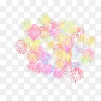 彩色烟花节日气氛-空若网 彩色烟花节日气氛-空若网