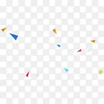 彩色三角形碎片海报背景-空若网 彩色三角形碎片海报背景-空若网