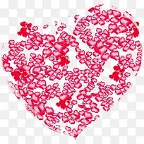 红色温馨手绘花朵爱心-空若网 红色温馨手绘花朵爱心-空若网