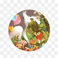 插画-空若网 插画-空若网