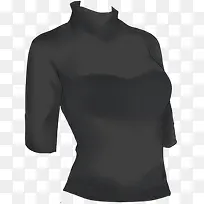 黑色上衣-空若网 黑色上衣-空若网