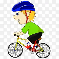 骑车的小男孩-空若网 骑车的小男孩-空若网