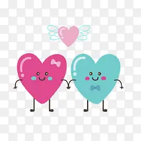 两微笑的心脏-空若网 两微笑的心脏-空若网