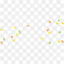 彩色简约清新树叶-空若网 彩色简约清新树叶-空若网