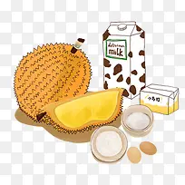 食物手绘素材-空若网 食物手绘素材-空若网