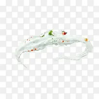 白色牛奶装饰-空若网 白色牛奶装饰-空若网