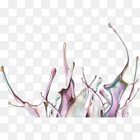 彩色飘洒液体-空若网 彩色飘洒液体-空若网