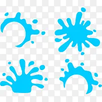 绿色扁平化液体痕迹-空若网 绿色扁平化液体痕迹-空若网