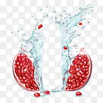 红石榴水流液体水果-空若网 红石榴水流液体水果-空若网