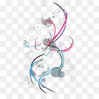 彩色流动线条-空若网 彩色流动线条-空若网