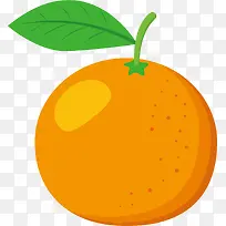 矢量图水彩橙色橙子-空若网 矢量图水彩橙色橙子-空若网