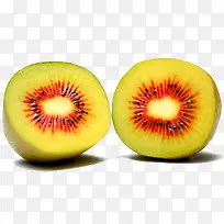 对称的切开的红心猕猴桃-空若网 对称的切开的红心猕猴桃-空若网