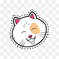 手绘猫头-空若网 手绘猫头-空若网