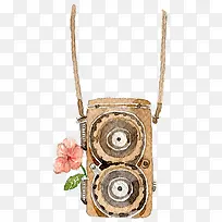 手绘音响和花-空若网 手绘音响和花-空若网