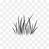 绘画植物 小草 黑白-空若网 绘画植物 小草 黑白-空若网