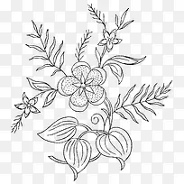 手绘植物-空若网 手绘植物-空若网