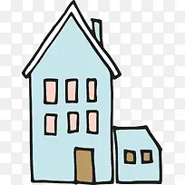 手绘建筑-空若网 手绘建筑-空若网